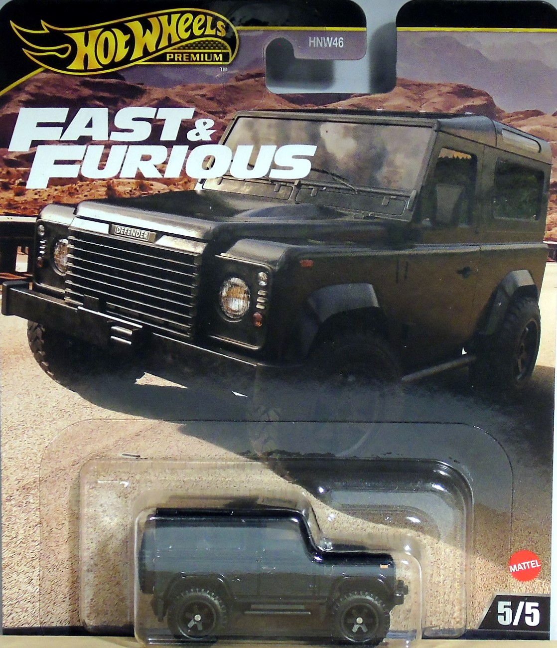 Hot Wheels Premium Fast & Furious Land Rover Defender 90